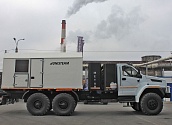 ППУА на метане серии Unisteam-M2UG на базе газового шасси NEXT
