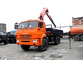 Бортовой автомобиль КАМАЗ-43118 с КМУ Palfinger PK23500A