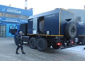 ППУА на метане серии Unisteam-M2UG на базе газового шасси КАМАЗ 43118-37