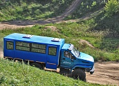 Вахтовый автобус Урал NEXT 32551 синий
