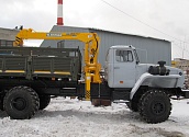 Бортовой автомобиль Урал 4320 с КМУ SCS 746L