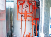 Промышленный парогенератор стационарный 1600/100 серии UNISTEAM-S на дизельном топливе