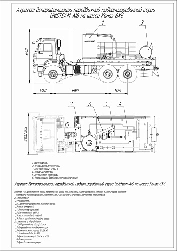 АДПМ серии Unisteam-AI6 на шасси КАМАЗ 43118