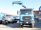 Бортовой автомобиль Урал 4320 с КМУ ИМ-240