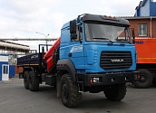 Бортовой автомобиль на шасси Урал 4320 с КМУ PK Palfinger 17.001