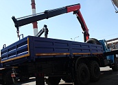 Бортовой автомобиль на шасси Урал 4320 с КМУ Palfinger PK 30002-k