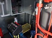 ППУ серии Unisteam-MPD на прицепе c отсеком под дизель генератор
