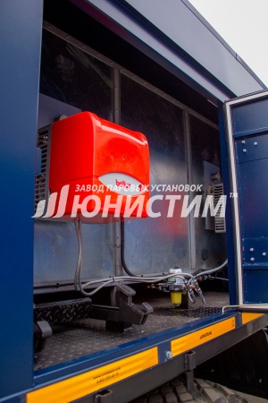 УМП-400 на дизельном топливе: горелка Baltur
