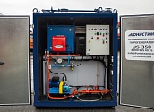 Стационарный промышленный парогенератор US-350 на дизельном топливе