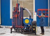 Промышленный парогенератор UNISTEAM-E на дизельном топливе