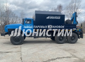 ПАРМ на шасси Урал 4320 с КМУ ИМ-50